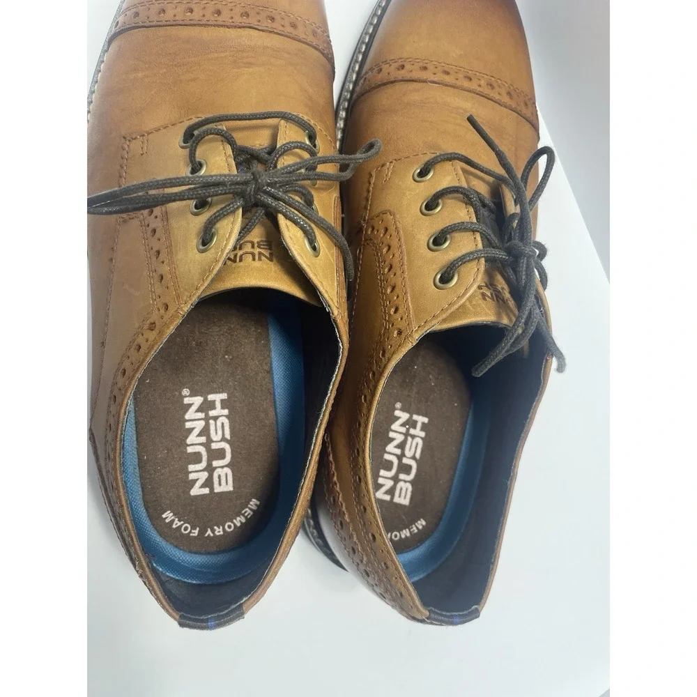 Nunn Bush Men's Overland Cap Toe Oxfords 10